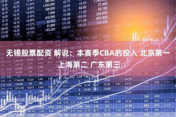 无锡股票配资 解说：本赛季CBA的投入 北京第一 上海第二 广东第三
